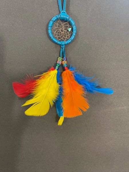 Turquoise CANDY Dream Catcher Made in the USA of Cherokee Heritage & Inspiration