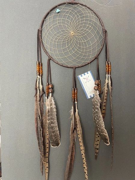NATURAL BUFFALO Dream Catcher Made in the USA of Cherokee Heritage and Inspiration