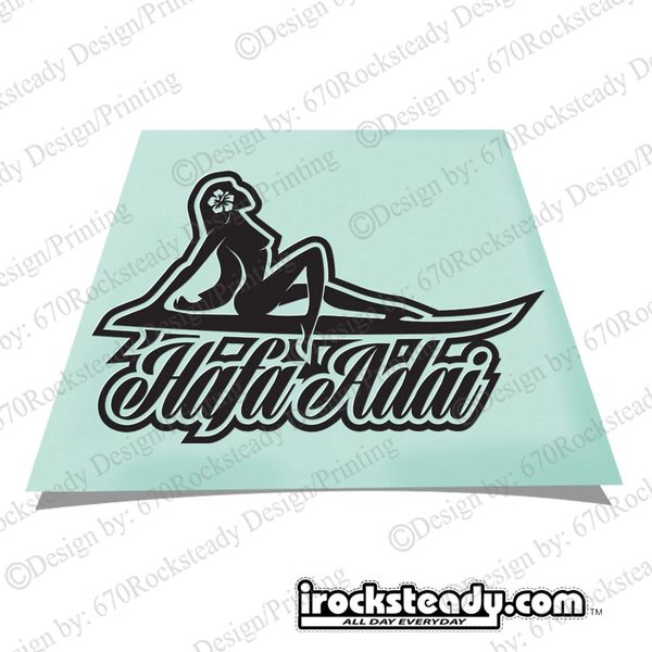 HAFA ADAI SURFER GIRL DECAL