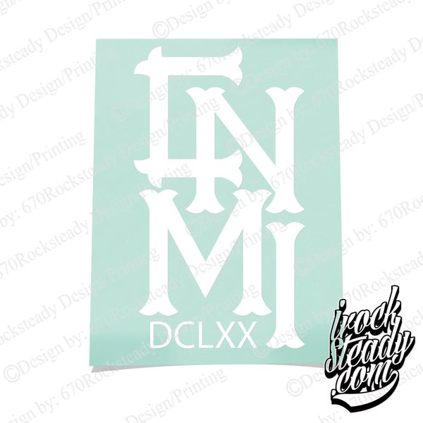 CNMI DCLXX DECAL