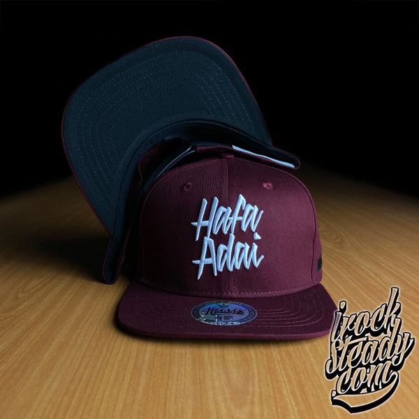 MAGAS (Hafa Adai) Burgundy Snapback