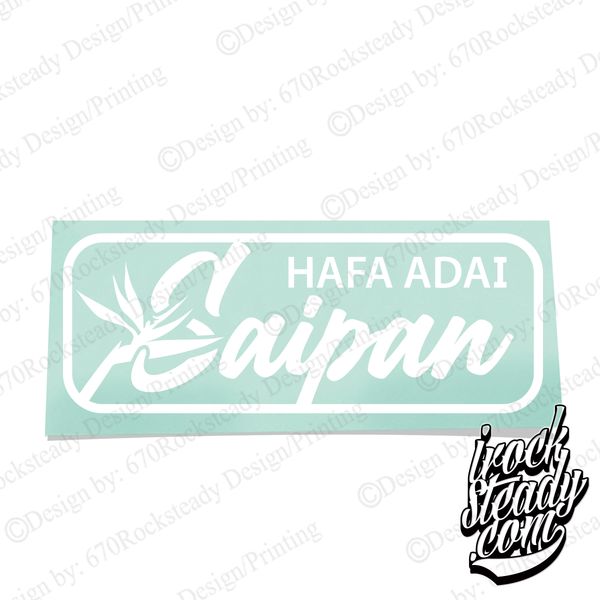 MAGAS SAIPAN PARADISE II DECAL