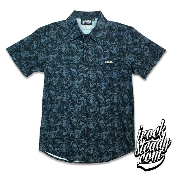 MAGAS (Paradise Seal) Black Button Shirt