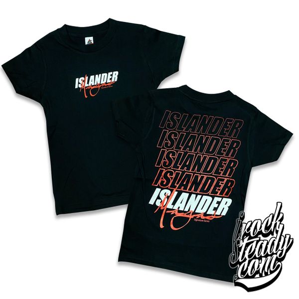 MAGAS (Islander) Black/Red Youth Tee