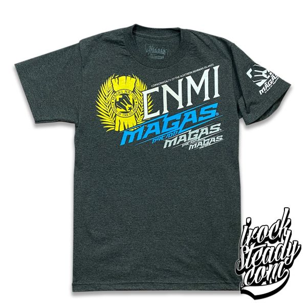 MAGAS (CNMI Pride) Charcoal Heather Tee