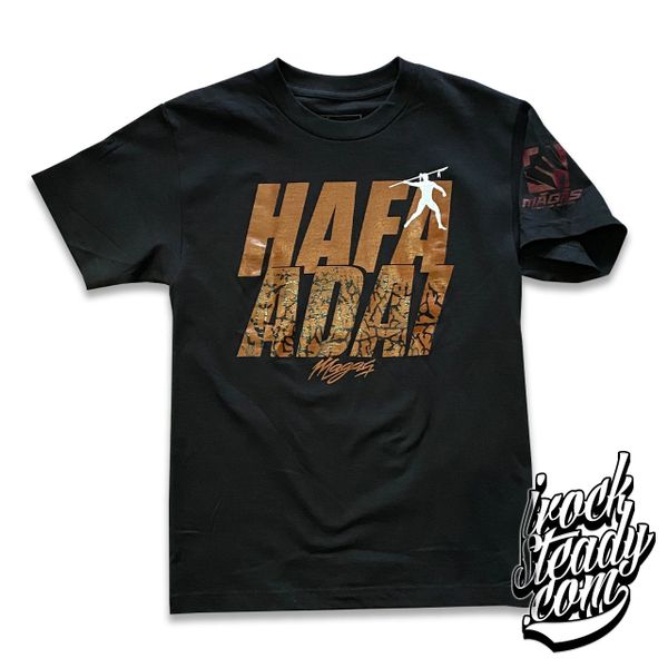 Magas Hafa Adai Spearman Black Brown Tee Magas Shirt