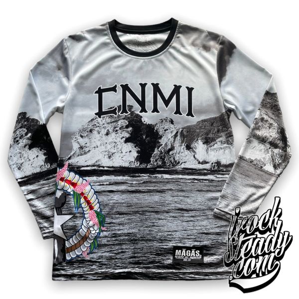 MAGAS (670 CNMI) Gray Jersey Longsleeve