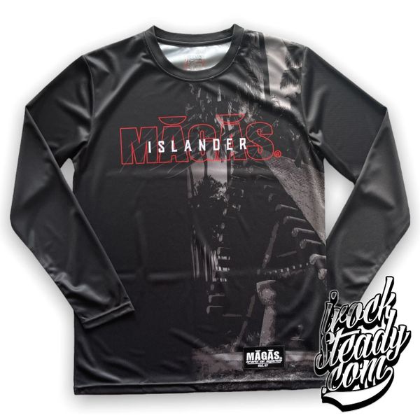 MAGAS (Guma' Islander) Black Jersey Longsleeve