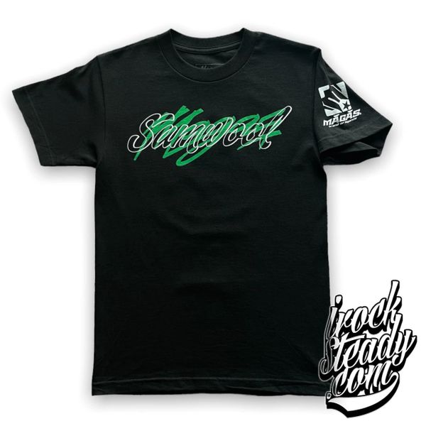 MAGAS (Hafa Adai Samwool) Black/Green Tee