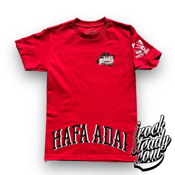 MAGAS (Hafa Adai Worldwide) Red Tee