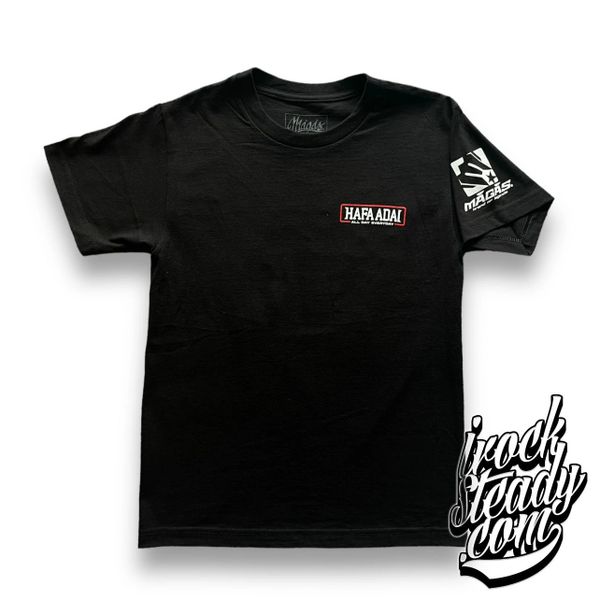 MAGAS (Hafa Adai All Day Everyday) Black/Red Tee