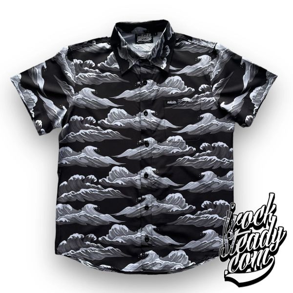 MAGAS (Waves) Button Polo