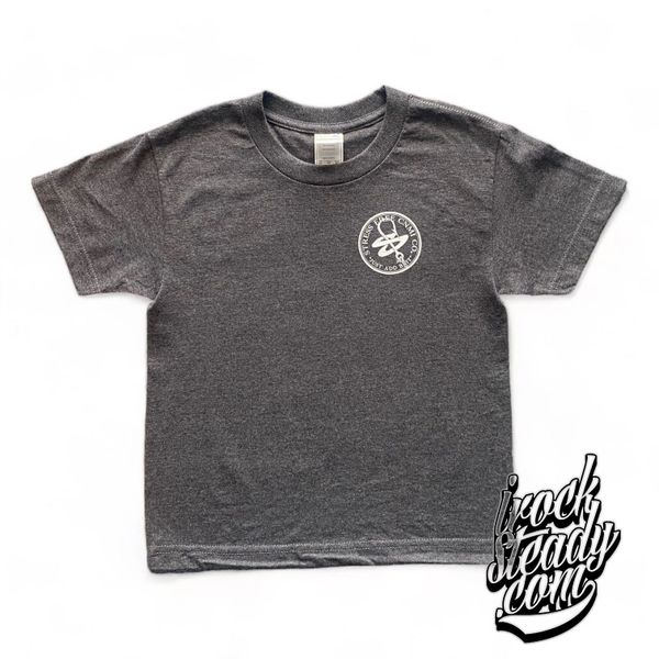 STRESSFREE (Just Add Bait II) Charcoal Heather Youth Tee