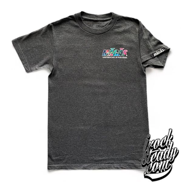 MAGAS (In Paradise) Charcoal Heather Tee