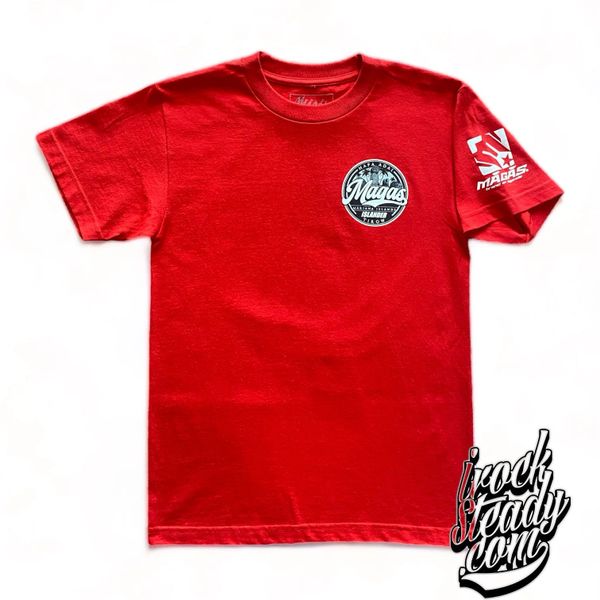 MAGAS (Hafa Adai Islander) Red Tee