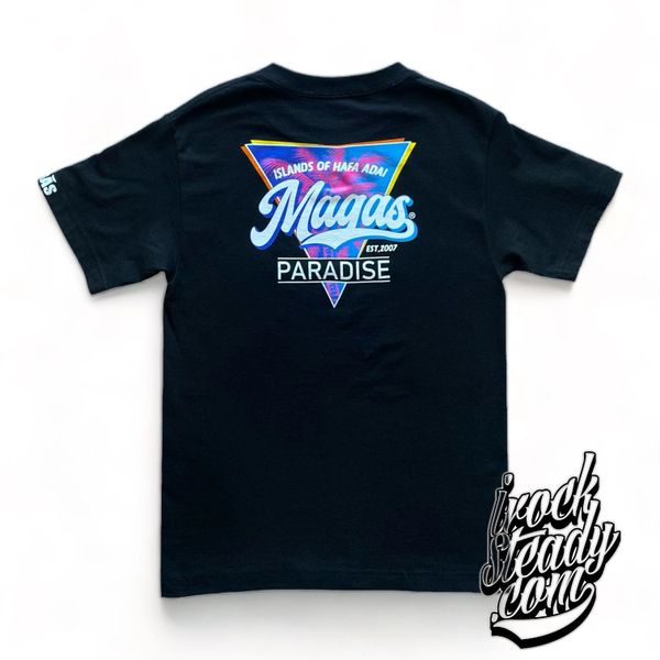 MAGAS (Islands of Hafa Adai) Black Tee