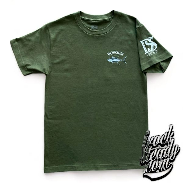 DEEPSIDE (Islander) Military Green Tee