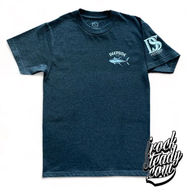 DEEPSIDE (Islander) Charcoal Heather Tee