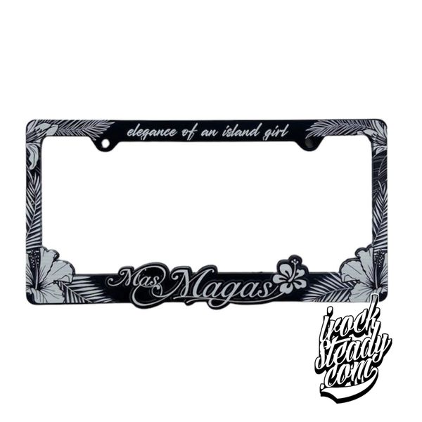 MAS MAGAS (Paradise) License Plate Frame