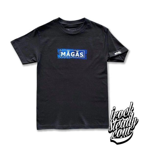 MAGAS (DCLXX) Black/Blue Tee