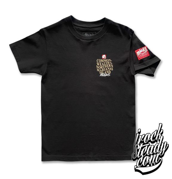 MAGAS (CNMI) Black/Khaki Tee