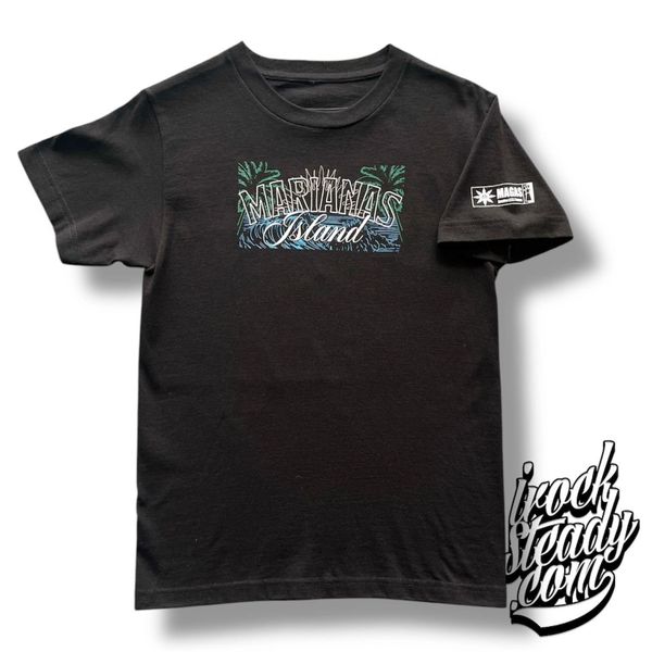 MAGAS (Marianas Island II) Black Tee