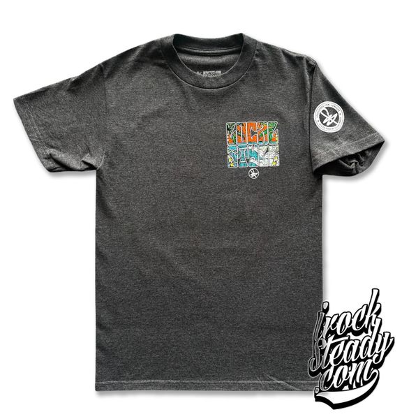 STRESSFREE (Local Style) Charcoal Heather Tee