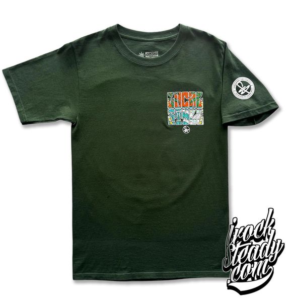 STRESSFREE (Local Style) Hunter Green Tee