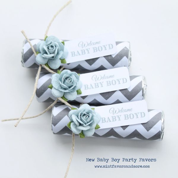 Personalized baby deals shower favors