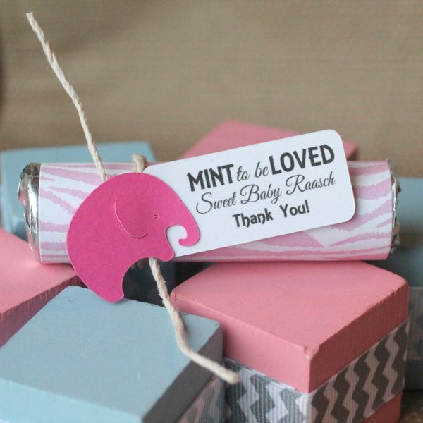 Personalised Wedding Favour Idea Mint to Be Favor SWEETS 