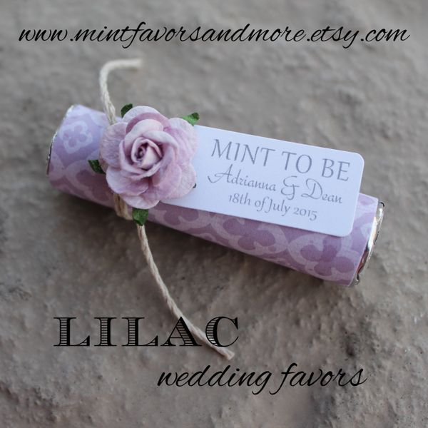unique wedding favor idea, purple wedding favor, mint to be | Unique ...