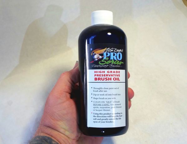 16 oz Brush Preservative ~ "Natural Animal Fat Oil"