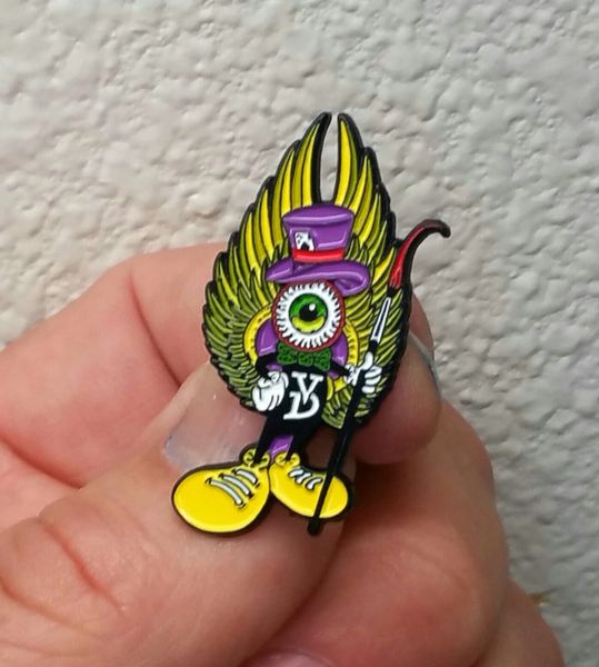 Winged Flying Eye V.D. Man - Pin