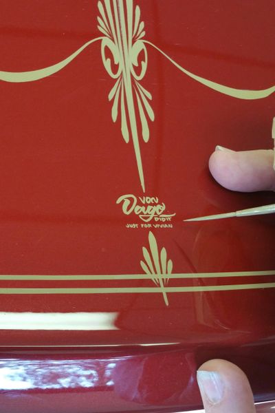 Von Dago Pro-Series Pinstriping brushes