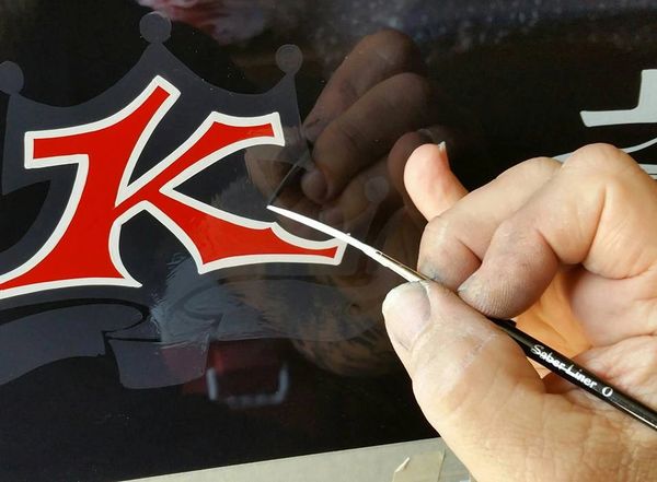 Von Dago Pro-Series Pinstriping brushes