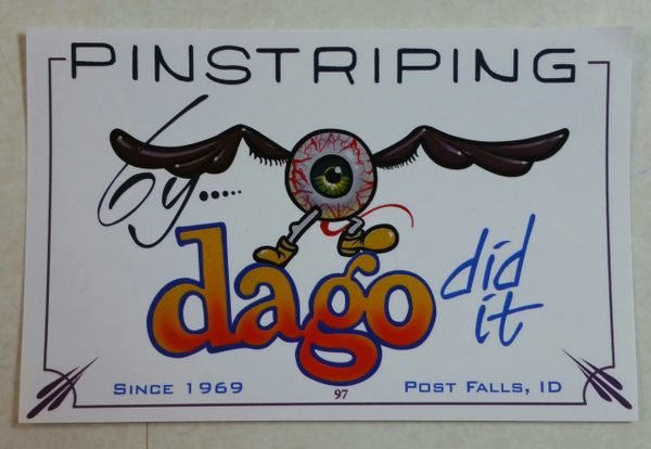 Pinstriping by Dago Did It ***Retirement Sale***