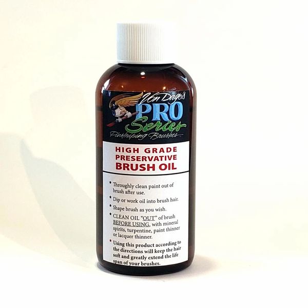 4 oz Brush Preservative ~ "Natural Animal Fat Oil"