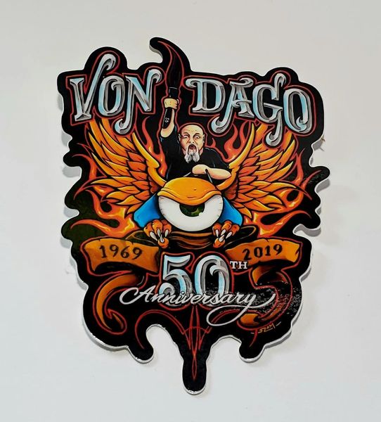 Dago 50th Anniversary Sticker