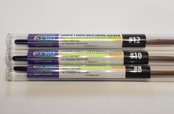 Von Dago Pro-Series Pinstriping brushes