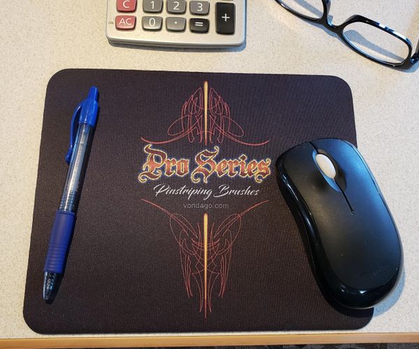 Pro Series "Pinstriped Logo" Mouse pads