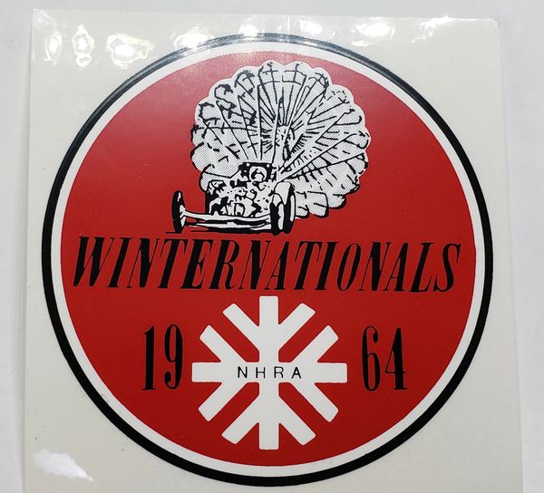 1964 Winternationals ~ Sticker