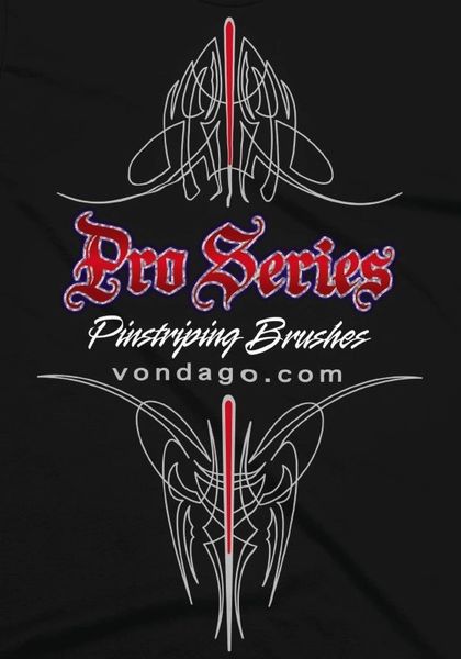 Front Logo - Red Fade & Silver Leaf - Pinstriped Back