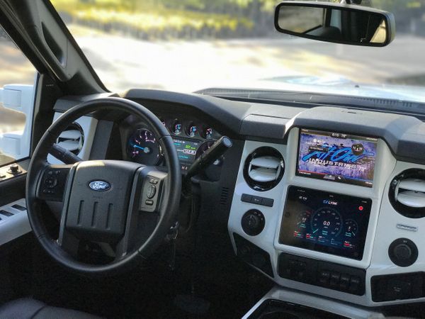 13-16 Superduty iPad Mini In Dash Kit