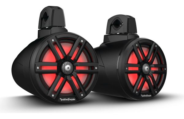 Rockford Fosgate M2 8” Color Optix™ 2-Way Wake Tower Speakers