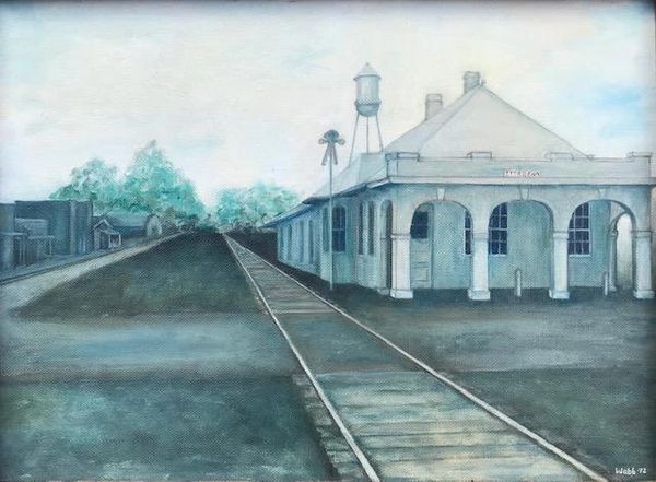 Itta Bena Depot Prints by Mozelle Webb