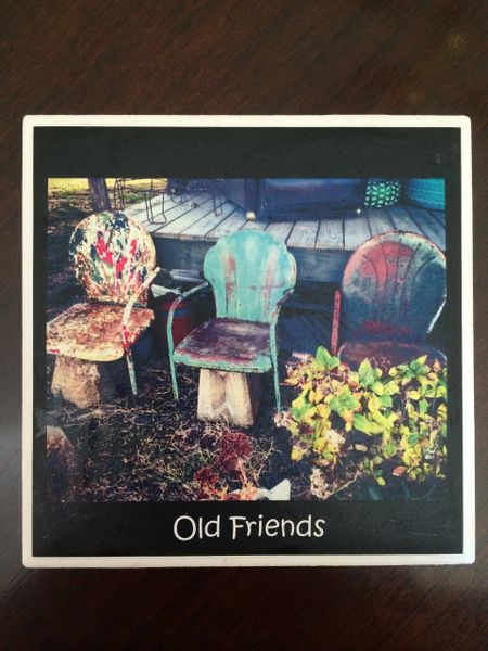 Old Friends - Original Mississippi Delta Photography Coasters