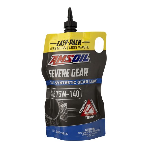 AMSOIL Severe Gear 75W-140 Quart Easy-Pack