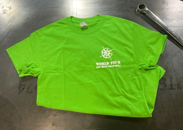 WTOR Shop T-Shirt - Lime Green