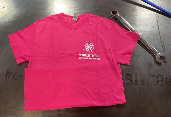 WTOR Shop T-Shirt - Bright Pink