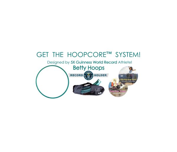 The Betty Hoop, Tote 4 Rhythm Hoop Dance DVD & Hoop Core DVD